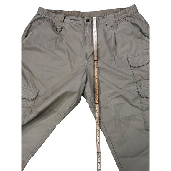 Mens Propper Khaki Cargo Pants 42x30 Durable Outdoor Workwear - Picture 6 of 8